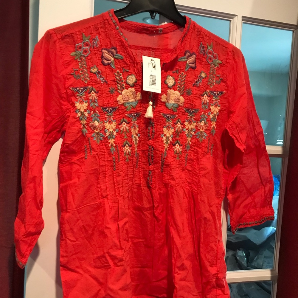 Johnny Was blouse !!!Firm